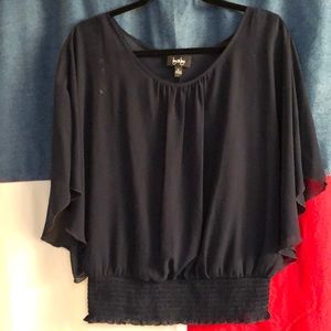 BY & BY Sheer Blouse